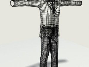 man suit 1 3D-Modell