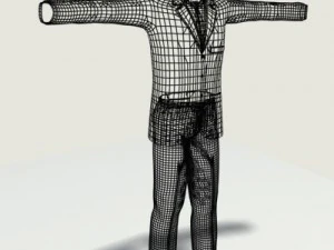 man suit 1 3D Model