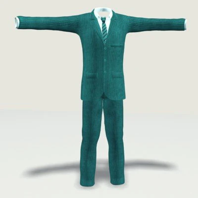 suit 2 3D Model .c4d .max .obj .3ds .fbx .stl .blend