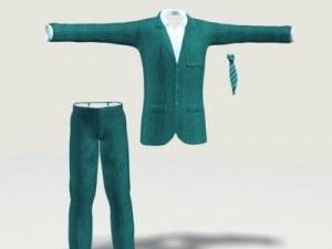 suit 2 3D Model