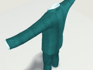 suit 2 3D Model
