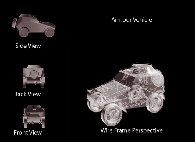 3d combat vehicle Model 3D .c4d .max .obj .3ds .fbx .stl .blend 