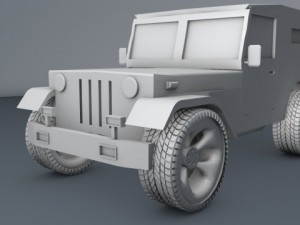 jeep Modèle 3D