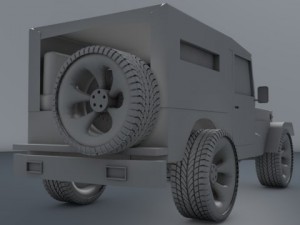 jeep 3D 模型