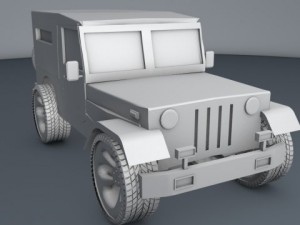 jeep 3D 模型