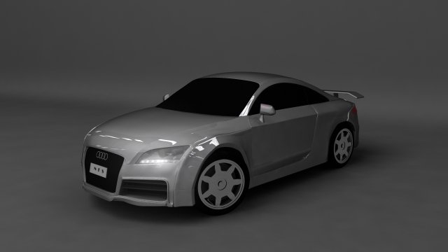 audi tt rs coupe Modello 3D .c4d .max .obj .3ds .fbx .stl .blend 