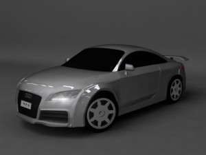 audi tt rs coupe 3D Model