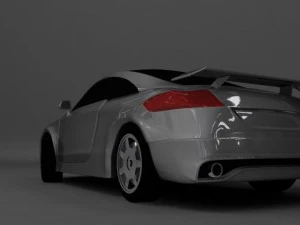 audi tt rs coupe 3D Model