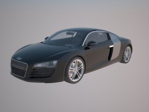 audi r8 3D Model