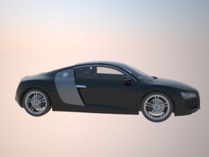 audi r8 3D Model