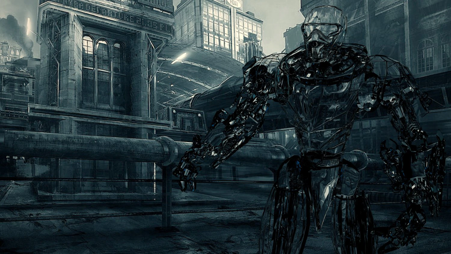 robot 3D Model .c4d .max .obj .3ds .fbx .stl .blend