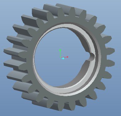 gear z24 3D Model .c4d .max .obj .3ds .fbx .stl .blend 