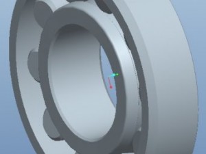tapered roller bearing 3D Model