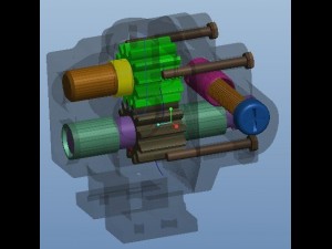 gear assembly 3D Model
