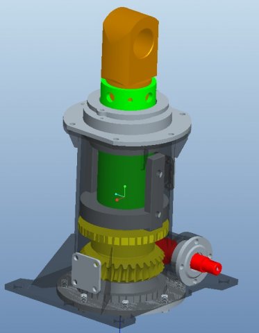 rack and pinion jack 3D Model .c4d .max .obj .3ds .fbx .stl .blend 