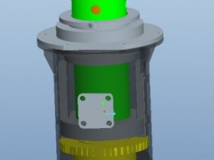 rack and pinion jack 3D Model