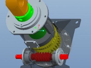 rack and pinion jack 3D Model