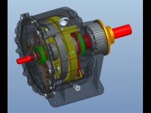 supplementary gear box 3D Model