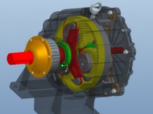 supplementary gear box 3D Model
