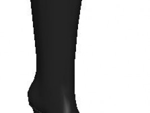 thight high boot 3D Model