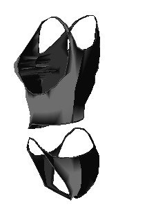 tank top bottoms 3D Model .c4d .max .obj .3ds .fbx .stl .blend 