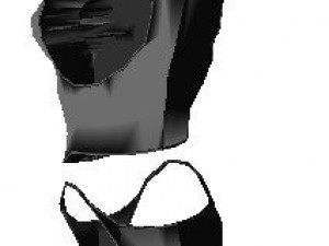 tank top bottoms 3D Model