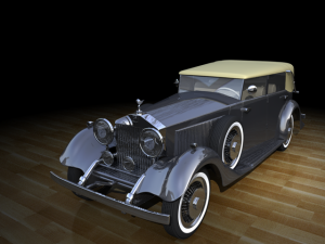 rolls royce phantom ii 1934 Modello 3D
