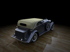 rolls royce phantom ii 1934 3D Model