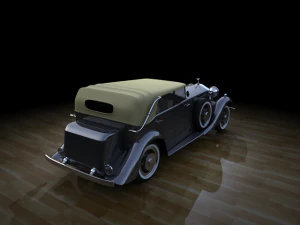 rolls royce phantom ii 1934 3D Model