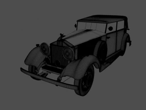 rolls royce phantom ii 1934 3D Model
