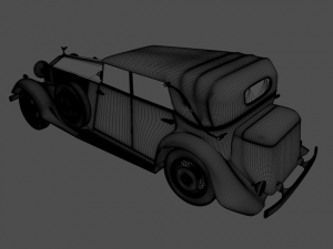rolls royce phantom ii 1934 3D Model