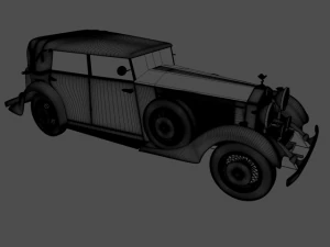rolls royce phantom ii 1934 3D Model