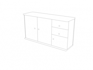 commode 3Dモデル