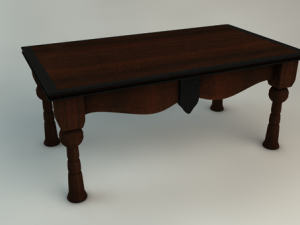 coffee table Modello 3D
