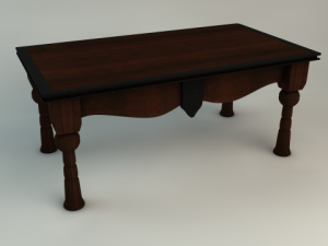 coffee table 3D Модель