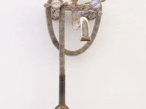 zardzewiały kran Model 3D