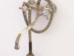 zardzewiały kran Model 3D