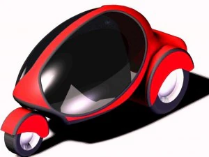 3 wheeler 3D Model