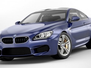 bmw m6 coupe maya scene Model 3D