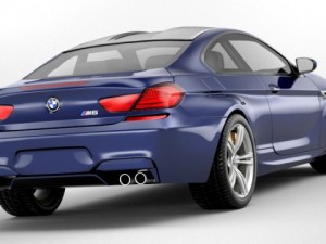 bmw m6 coupe maya scene 3D Model