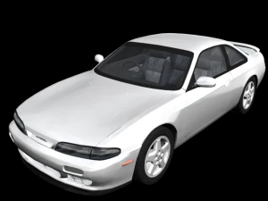 nissan s14 zenki Modello 3D