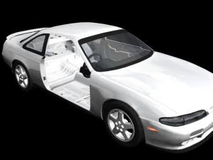 nissan s14 zenki 3D Model