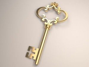 detailed key 3D Model