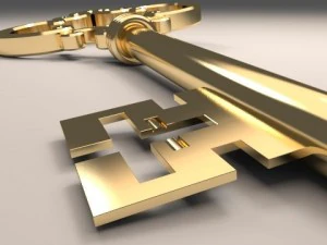detailed key 3D Model