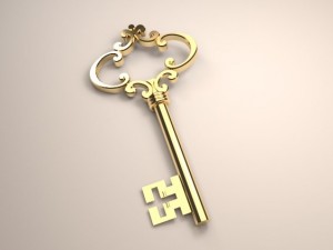 detailed key 3D Model