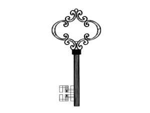 detailed key 3D Model