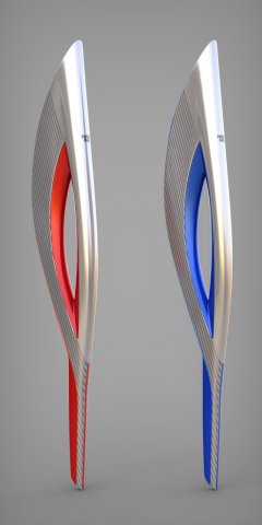 olimpi fakel sochi 2014 3D Model .c4d .max .obj .3ds .fbx .stl .blend 