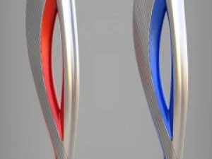 Olympia Fakel Sotschi 2014 3D Modell