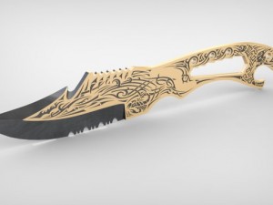 knife Model 3D