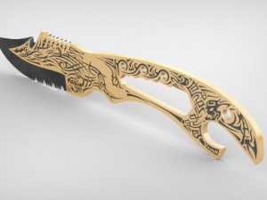 knife 3D-Modell